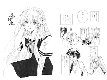 逃げ水 [羽根屋根]