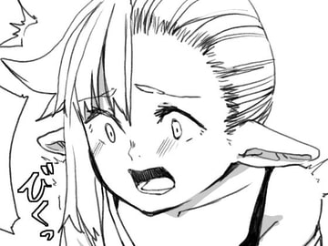 エルフちゃんが用を足していたらスライムに [たろうむら]