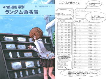 47都道府県別ランダム命名表 [W.S.P]