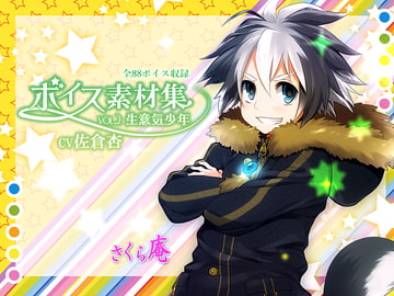 ボイス素材集vol02生意気少年 [さくら庵]