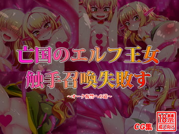 亡国のエルフ王女 触手召喚失敗す ~オーク復讐への道~ [島根の犬小屋]