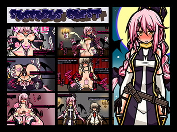 Succubus Quest: Succubus Nun Corrupts Into Gapeface Cattle [KUROTUKI]