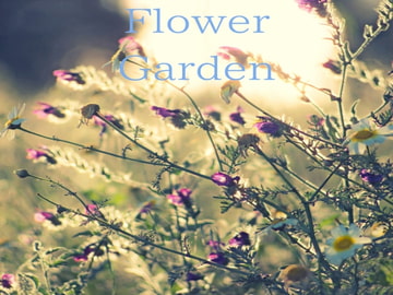 Flower Garden [Blue-Dahlia-Digital-Creators.]