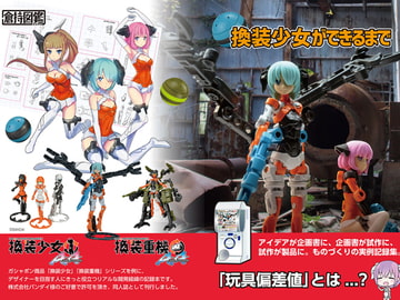 換装少女ができるまで [倉持図鑑]