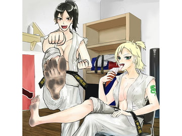 空手ラブストーリー10 型を演じる麻里 [空手ラブストーリー]