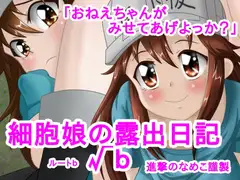 細胞娘の露出日記 √b