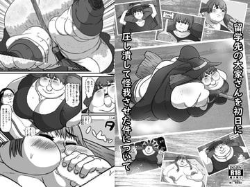 留学先の大家さんを初日に圧し潰して怪我させた件について [肉存主義/フウリンファットワークス]