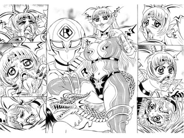 正義の超人、悪の女怪人を徹底制裁 -火弾怪人レディドラゴン- [超人司令]