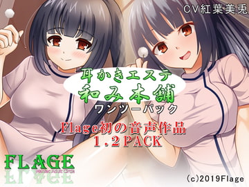 Ear Cleaning Salon Nagomi Honpo Vol.1 Vol. 2 Pack [Flage]