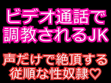 女子高生を淫乱な性奴○に～ビデオ通話でオナニー調教～ [発情ボイス]