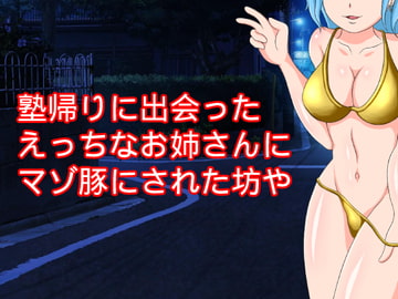 塾帰りに出会ったえっちなお姉さんにマゾ豚にされた坊や [ハードコア001]