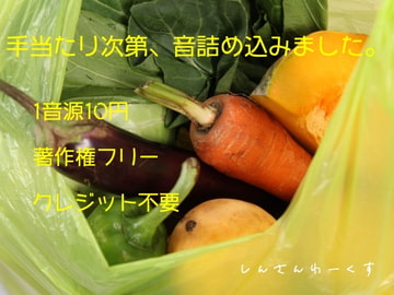 手当たり次第、音素材詰め込みました!vol.1【著作権フリー・クレジット不要】 [しんさんわーくす]
