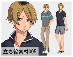 男性立ち絵 [まろま]