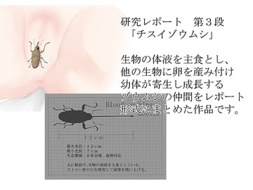 研究レポート チスイゾウムシ編 [てるてるがーる]