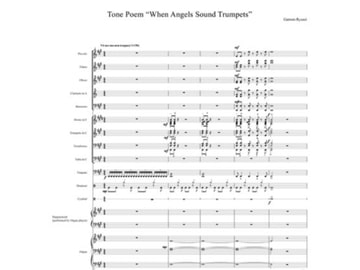 交響詩「天使がトランペットを鳴らす時」 [がもん屋]