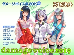 damebo!ダメージボイス素材集2019 3キャラセット [くまスタ]