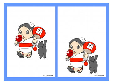 「やんちゃのヤンちゃん」ポストカード [STUDIO燕風]