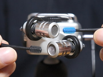 【声なし】ブラシ耳かき、クレンジングブラシ、モールで耳かき / H5 [umino ASMR]