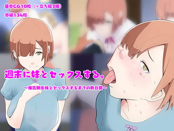 週末に妹とセックスする ～爆乳剛毛妹とセックスするまでの数日間～ [あのじじょう]