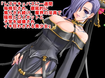 『レズサキュバスに一週間毎晩犯され、徹底的に焦らされ続け、魔界の淫具で陰核とGスポットと子宮を破壊されイキ狂わされる美少女』 [淫乱テディベア]