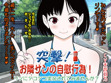 突撃★お隣サン(オナニスト)の自慰行為! リンにシコシコ実況されてみませんか? [300y's]