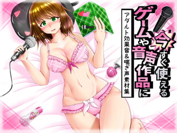 ゲームや音声作品に今すぐ使える!～アダルト効果音&喘ぎ声素材集～ [きみりんこ。]
