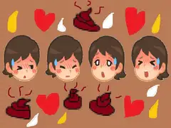 フタナリ娘達のマーキング大乱交