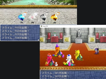 2D・RPG用敵グラフィック004”スライム” [ぱらびょ屋こねこ]