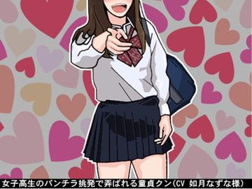 女子高生のパンチラ挑発で弄ばれる童貞クン(CV 如月なずな様) [アイボイス]