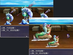 2D・RPG用敵グラフィック008”人魚” [ぱらびょ屋こねこ]