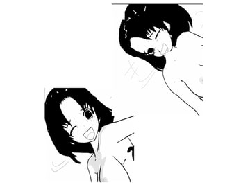 人妻くすぐりマッサージ(モノクロイラスト7枚) [ピッケ]