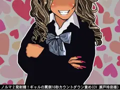 ノルマ2発射精!ギャルの罵倒10秒カウントダウン責め(CV 瀬戸玲奈様)
