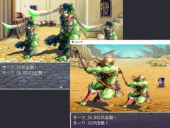 2D・RPG用敵グラフィック009”オーク” [ぱらびょ屋こねこ]