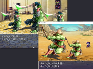 2D・RPG用敵グラフィック009”オーク” [ぱらびょ屋こねこ]