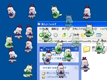 デスクトップアクセサリー「上白沢 慧音」 [DTA屋さん]