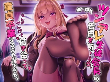 ツンデレ生徒会長の告白を断ったら、なんだかんだで付き合って、童貞卒業することができた。 [ふぇち部]