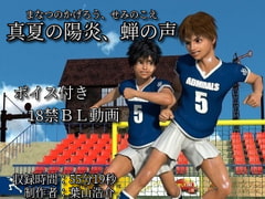 真夏の陽炎、蝉の声 [夕焼けどんぐり]