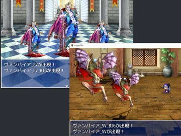 2D・RPG用敵グラフィック017”ヴァンパイア” [ぱらびょ屋こねこ]