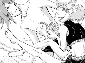 プールサイドでまってる [Trough-Bird]