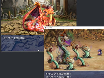 2D・RPG用敵グラフィック026”ドラゴン” [ぱらびょ屋こねこ]