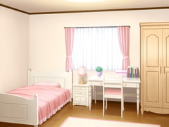 フリー背景素材 住宅 部屋3 [アトリエてっち]