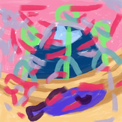 オオザッパン(青) [イイロ]