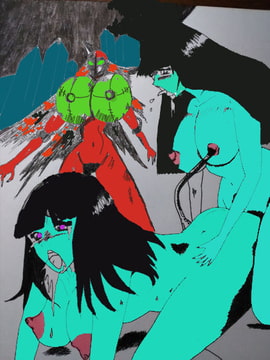 ドルフィン官能小説集ーウイルスM69ゲノマエイリアン触手ー戦うヒロイン!!セーラー服とライトセイバー [ドルフィン]