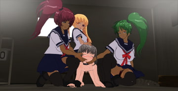 女装少年 屈辱の尋問遊戯 嬲られて雌犬に落ちる1 [カスタム女少年嬲り]