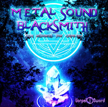 RPG制作向け戦闘BGM素材集『METAL SOUND BLACKSMITH(メタルサウンドブラックスミス)』 [ぼーぱるそおど]