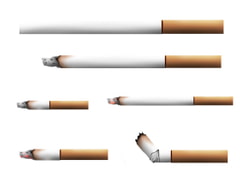 タバコのイラスト素材 [おにかしま]