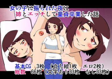 女の子に振られた夜に姉とエッチして童貞卒業した話 [アンダースロー]