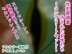 性犯罪調書 汚された女性たち ～コンプリートセット～