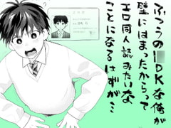 ふつうの1○DKな俺が壁にはまったからってエロ同人誌みたいなことになるはずが… [すんち]