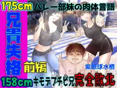 【高スペック高身長女子の妹×低身長のキモオタ兄】兄貴失格 前編【逆身長差17cm×精神崩壊×完全敗北】
